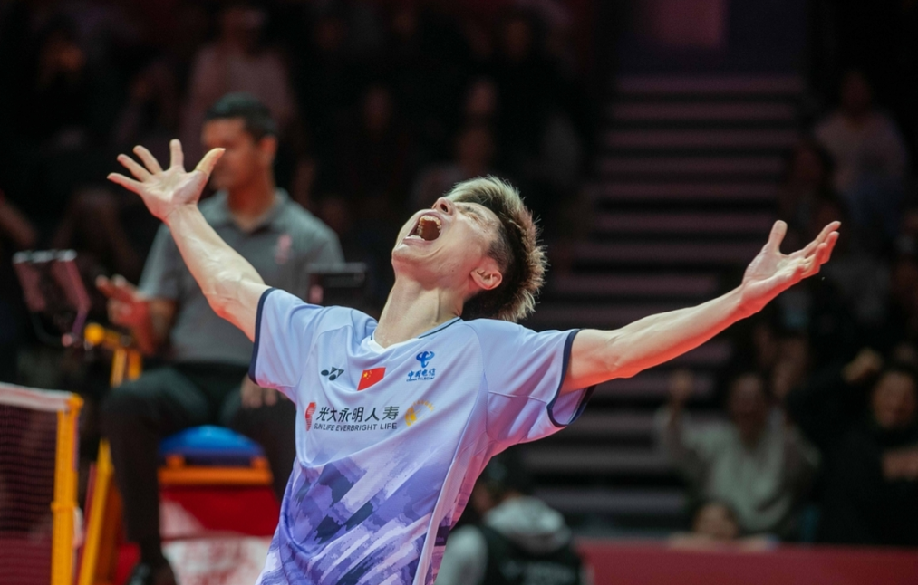 中国队逆转日本队，石宇奇高光表现