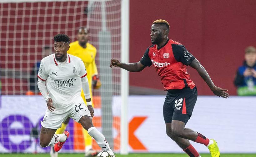 AC米兰横扫勒沃库森，奥利维耶扛起全队